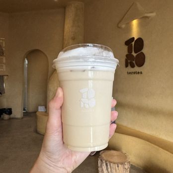 Torotea - jasmine oolong milk tea - Bubble Tea Near Me - Santa Ana, California