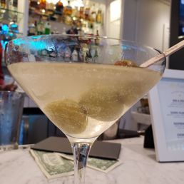 A martini while I wait for my hair appointment.