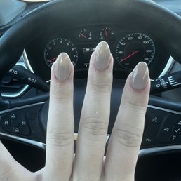 left with all my nails different shapes and sizes, 3-4 of my fingers all cut up and bleeding.