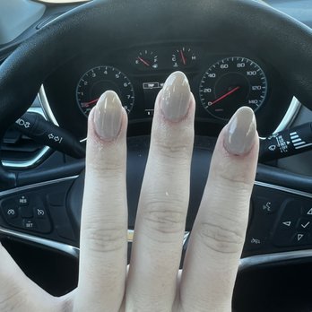 Queen Bee Nail & Spa - left with all my nails different shapes and sizes, 3-4 of my fingers all cut up and bleeding. - Nail Salons Near Me - Hamilton, New Jersey
