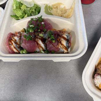 Makoto Sushi - Dragon roll - Sushi Bars Near Me - Aiea, Hawaii Makoto Sushi - Dragon roll - Sushi Bars Near Me - Aiea, Hawaii