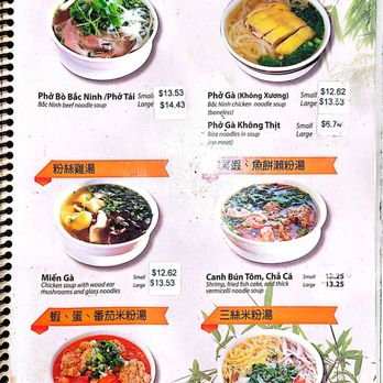 Pho Ga Bac Ninh - Menu as of 12/25/25 - Vietnamese Near Me - Monterey Park, California Pho Ga Bac Ninh - Menu as of 12/25/25 - Vietnamese Near Me - Monterey Park, California