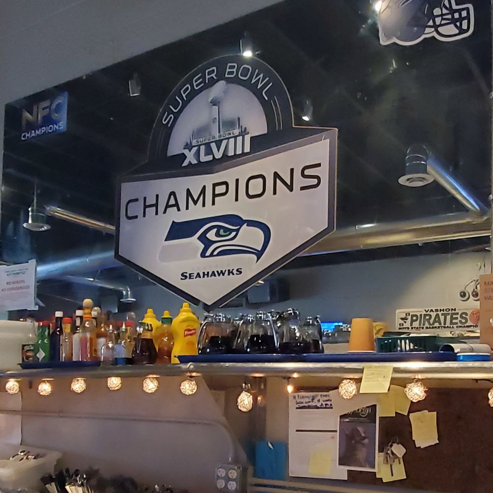 Sporty's - Seahawks banner - Sports Bars Near Me - Vashon, Washington