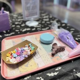 Charms and making hairbrush and hair clip