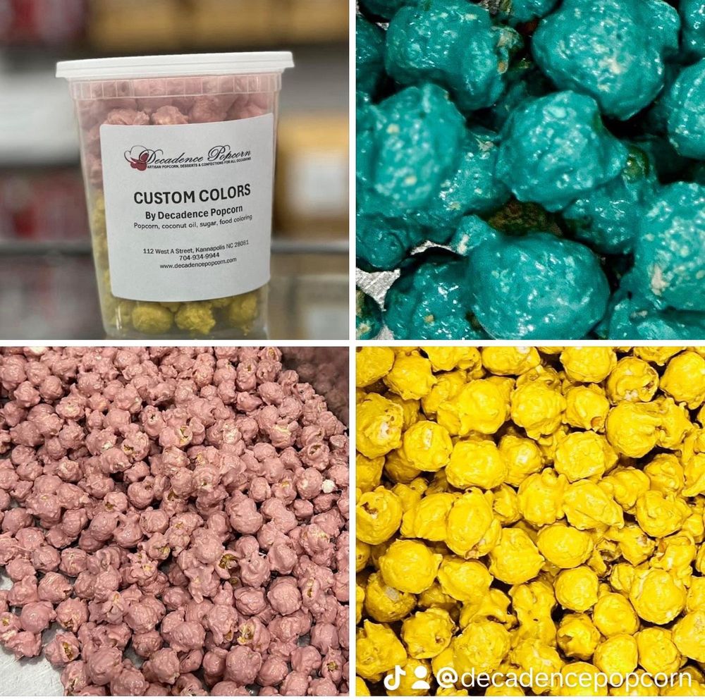 Decadence Popcorn Logo