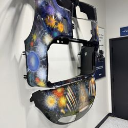 Affordable Golf Carts - Custom airbrushed RXV body