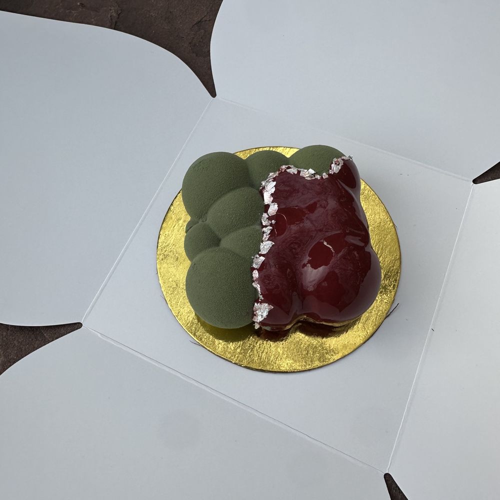 Piece, Love and Chocolate - Matcha cherry chocolate cake - Chocolatiers & Shops Near Me - Boulder, Colorado Piece, Love and Chocolate - Matcha cherry chocolate cake - Chocolatiers & Shops Near Me - Boulder, Colorado
