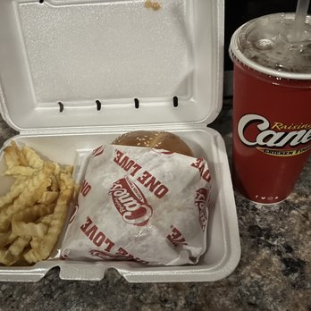 Raising Cane's Chicken Fingers - Chicken sandwich meal with sweet tea and fries - Chicken Shop Near Me - Feasterville Trevose, Pennsylvania Raising Cane's Chicken Fingers - Chicken sandwich meal with sweet tea and fries - Chicken Shop Near Me - Feasterville Trevose, Pennsylvania