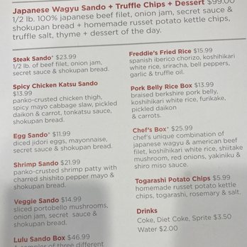 GYU Plus - Menu - Japanese Near Me - Las Vegas, Nevada
