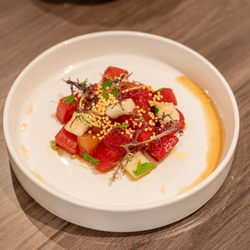 Lantern's Edge - Crimson Ceviche - Compressed Watermelon (Vegan)
