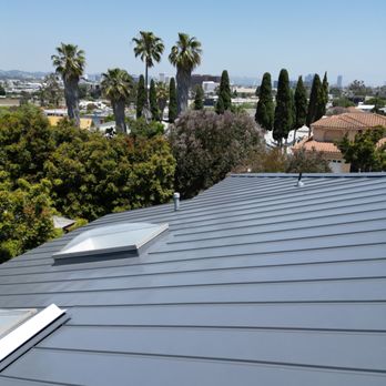 Power Roofing Orange County - Clay Roof to Standing Seam Metal Roof - After - Roofing Near Me