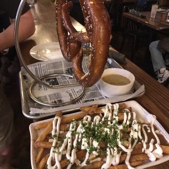 Prohibition Kitchen - Fantastic poutine and pretzel with beer cheese dip - Bars Near Me - St. Augustine, Florida Prohibition Kitchen - Fantastic poutine and pretzel with beer cheese dip - Bars Near Me - St. Augustine, Florida