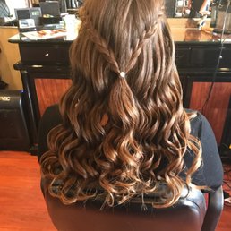 Prom hair style! Nina did a beautiful job.