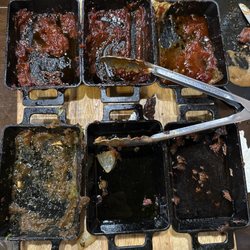 Addys BBQ - We ordered the meat platter and the photo speaks for itself. Also the Mango Lassi was amazing and the keikis enjoyed the Mac and cheese.