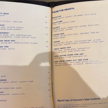kann - Dinner menu, May 2025 - Caribbean Near Me - Portland, Oregon