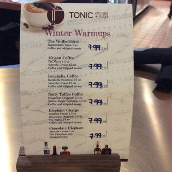 Tonic Kitchen+Bar - Bars Near Me - Calgary, Alberta