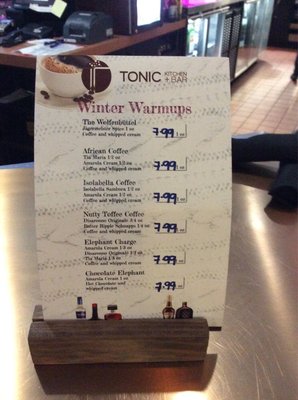 Menu photo 5 Tonic Kitchen+Bar Calgary, AB