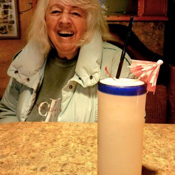 Joselito's Mexican Food - Piña colada and a happy 90 year old mom - Mexican Near Me - Tujunga, California