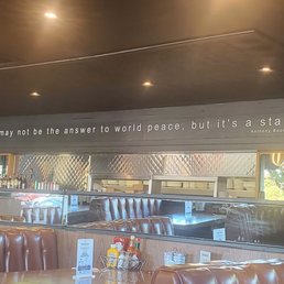 Quote on wall Quote on wall