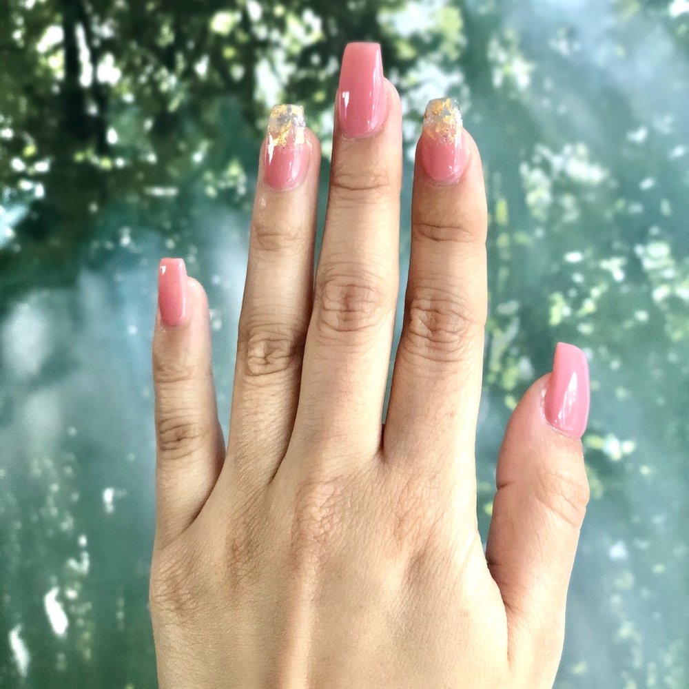Short coffin nails done by Giah! Short coffin nails done by Giah!
