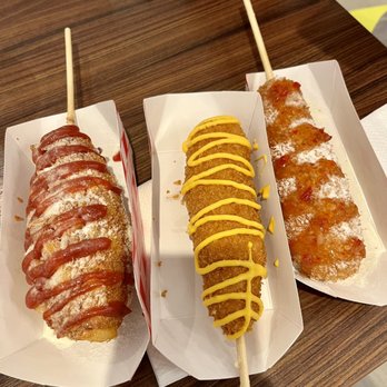 Koko Fried Chicken & Hot Dog - Potato mozzarella, Korean rice cake, sausage cheddar - Korean Near Me - Concord, California Koko Fried Chicken & Hot Dog - Potato mozzarella, Korean rice cake, sausage cheddar - Korean Near Me - Concord, California