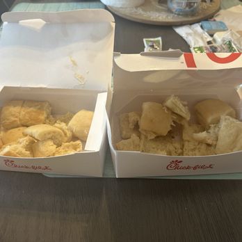 Chick-fil-A - All the bread that was tossed away - Fast Food Near Me - Dacula, Georgia