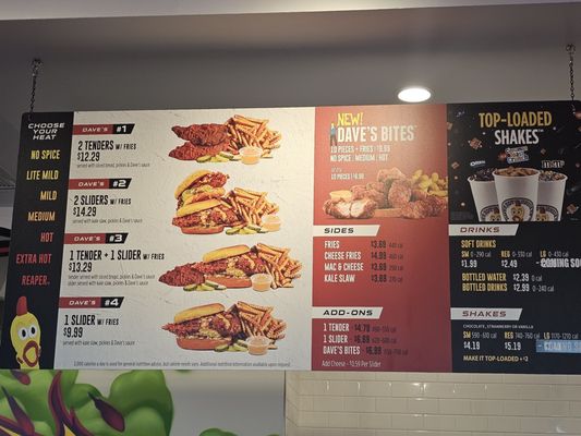 Menu photo 2 Dave's Hot Chicken Laveen, AZ