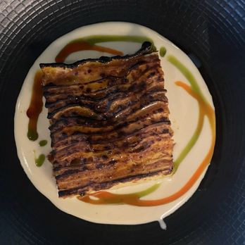 Allora - LASAGNE ALLA BOLOGNESE VEAL + PORK, BESCIAMELLA, GARLIC CREAM, CRESS OIL - Wine Bars Near Me - Sacramento, California