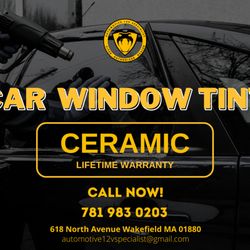 Ceramic Tint for Car Window with Lifetime Warranty