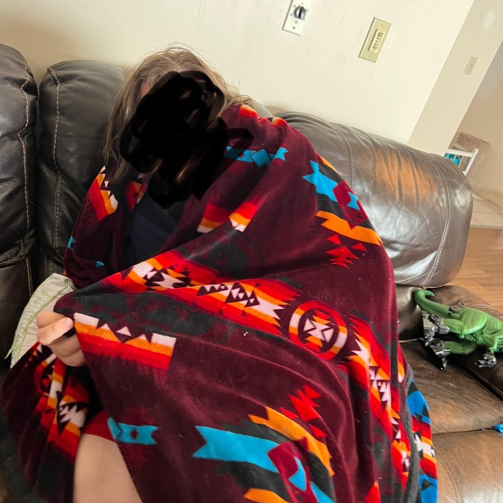 A Touch Of santa Fe - My husband using the warm blanket they store sells - Men's Clothing Near Me - Santa Fe, New Mexico A Touch Of santa Fe - My husband using the warm blanket they store sells - Men's Clothing Near Me - Santa Fe, New Mexico