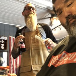 Mark, my Beard Guru and I meeting for the first time. Mark, my Beard Guru and I meeting for the first time.
