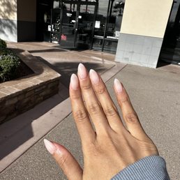 Acrylic manicure