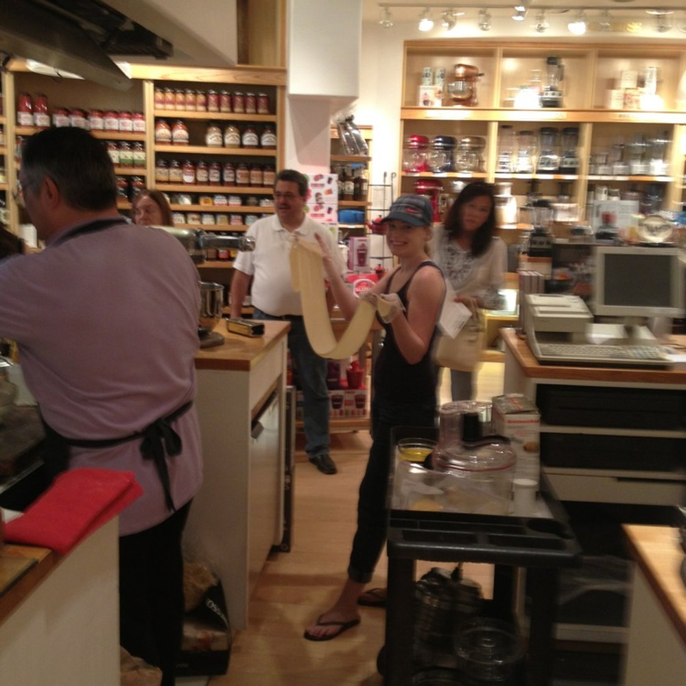 Williams-Sonoma - Learning how to make fresh pasta - Kitchen & Bath Near Me - Phoenix, Arizona