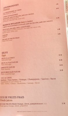 Menu photo 6 Le Fouquet's Paris, 75 Menu photo 6 Le Fouquet's Paris, 75