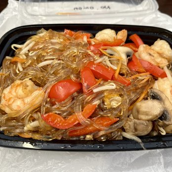 Thai Bamboo Bistro - Pad Woon Sen Shrimp $19 - Thai Near Me - Irvine, California