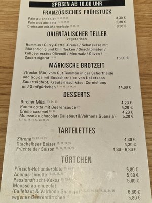 Menu photo 5 Bistro Lebenswelten Berlin, BE