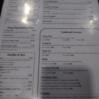 Hong Ning Restaurant - Menu of delicious-ness - Filipino Near Me - Carol Stream, Illinois Hong Ning Restaurant - Menu of delicious-ness - Filipino Near Me - Carol Stream, Illinois