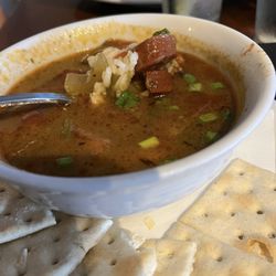 Lake Athens Marina & RV Park - Really good (spicy) gumbo