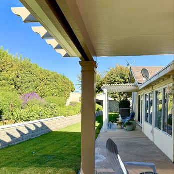 Mission Patio Cover - New patio and previous patio reinstalled in another area giving. - Patio Coverings Near Me Mission Patio Cover - New patio and previous patio reinstalled in another area giving. - Patio Coverings Near Me