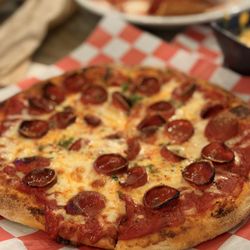 Motorworks Brewing Taproom - Char Cup Pepperoni Pizza