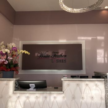 White Feather Lashes - Front desk area! - Eyelash Service Near Me - Costa Mesa, California White Feather Lashes - Front desk area! - Eyelash Service Near Me - Costa Mesa, California