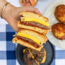 Girl Nextdough - Sausage biscuit