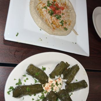 Fettoosh - Baba Ghanouj and Grape Leaves - Moroccan Near Me - Arlington, Virginia