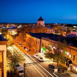 Visit Bloomington - Birds Eye View of Downtown Bloomington