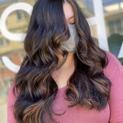 Devon Shae Beauty - Sunkissed highlights money piece foilyage