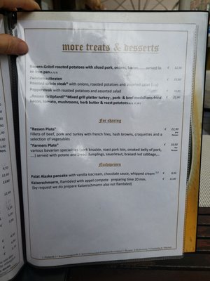 Menu photo 1 Zum Rassen Garmisch-Partenkirchen, BY