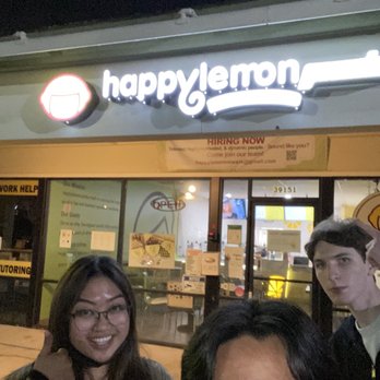 Happy Lemon - Me and my friends at happy lemon - Tea Rooms Near Me - Newark, California Happy Lemon - Me and my friends at happy lemon - Tea Rooms Near Me - Newark, California