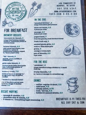 Menu photo 2 By the brewery Memphis, TN Menu photo 2 By the brewery Memphis, TN