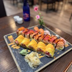 Izumi Sushi & Hibachi - 37. Angel Roll 13. Volcano Roll (10)