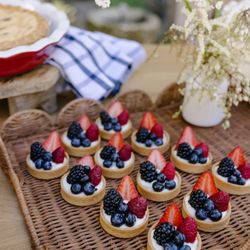 Taylor Made Cuisine - Berry Tarts by TMC Catering